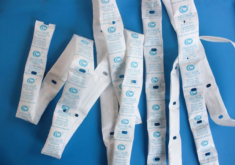 Sachet de Desicant Gel de Silice En Formulario de Rollo .